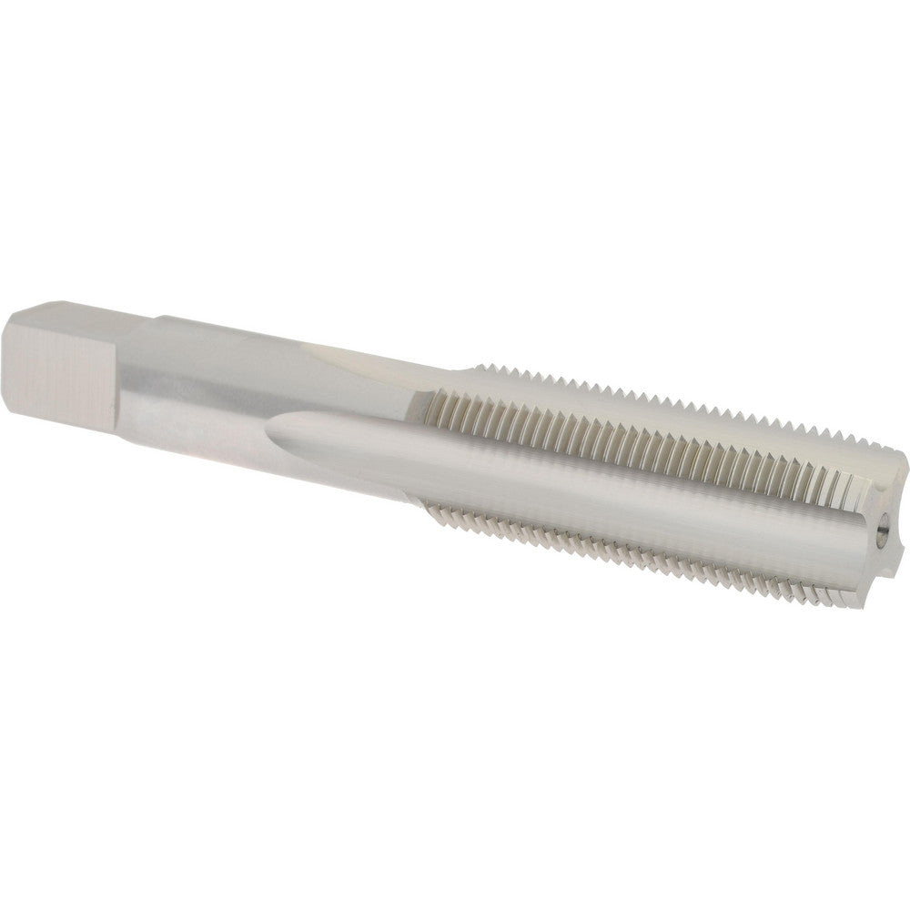 Hertel K027800AS Straight Flute Tap M20x1.5 Metric Fine, 4 Flute, Plug Chamfer, High-Speed Steel, Bright/Uncoated Finish