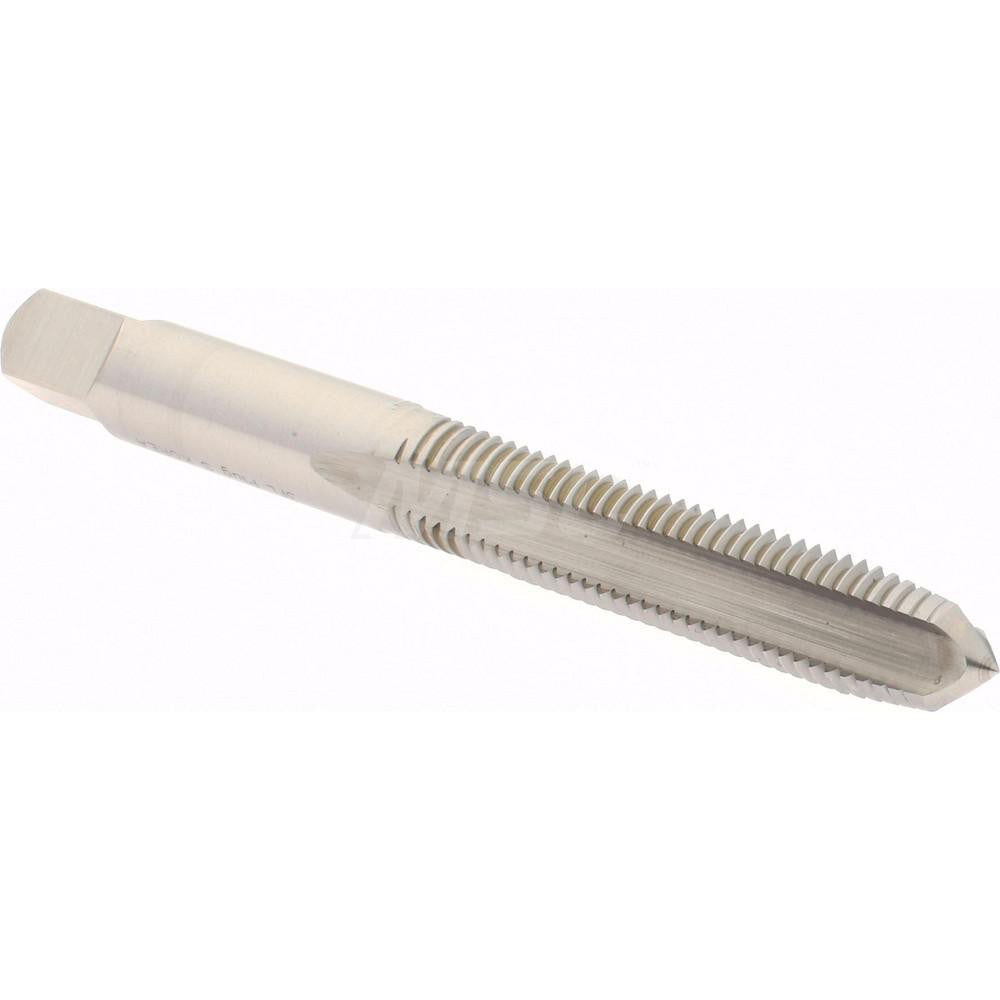 Hertel K008411AS Straight Flute Tap 5/16-24 UNF, 3 Flute, Plug Chamfer, 3B Class of Fit, High-Speed Steel, Bright/Uncoated Finish