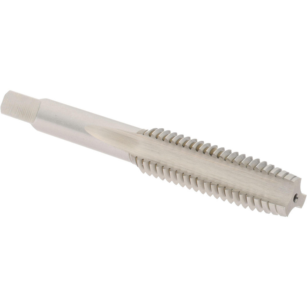 Hertel K008479AS Straight Flute Tap 7/16-14 UNC, 3 Flute, Plug Chamfer, High-Speed Steel, Bright/Uncoated Finish