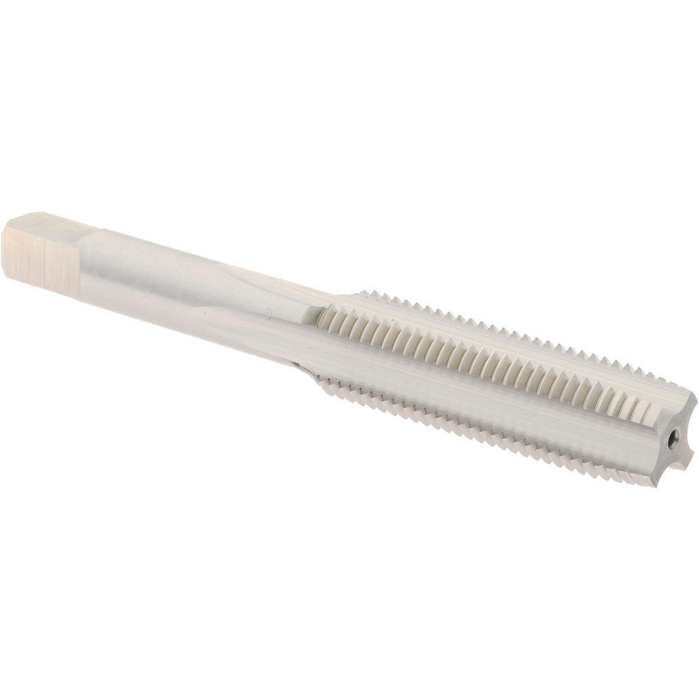Hertel K008493AS Straight Flute Tap 7/16-20 UNF, 4 Flute, Plug Chamfer, High-Speed Steel, Bright/Uncoated Finish