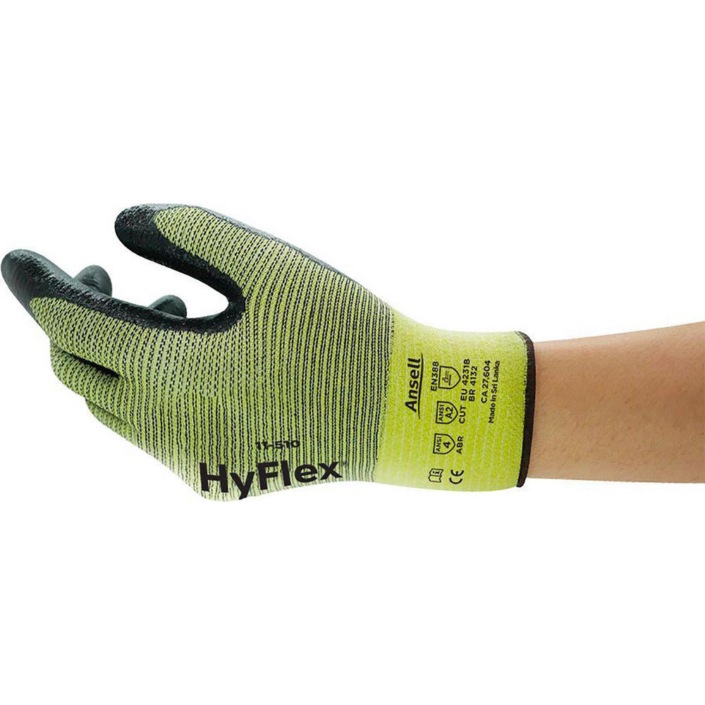 Ansell 205744 Series 11-510 Puncture-Resistant Gloves Size Small, ANSI Cut N/A, Nitrile, Series 11-510