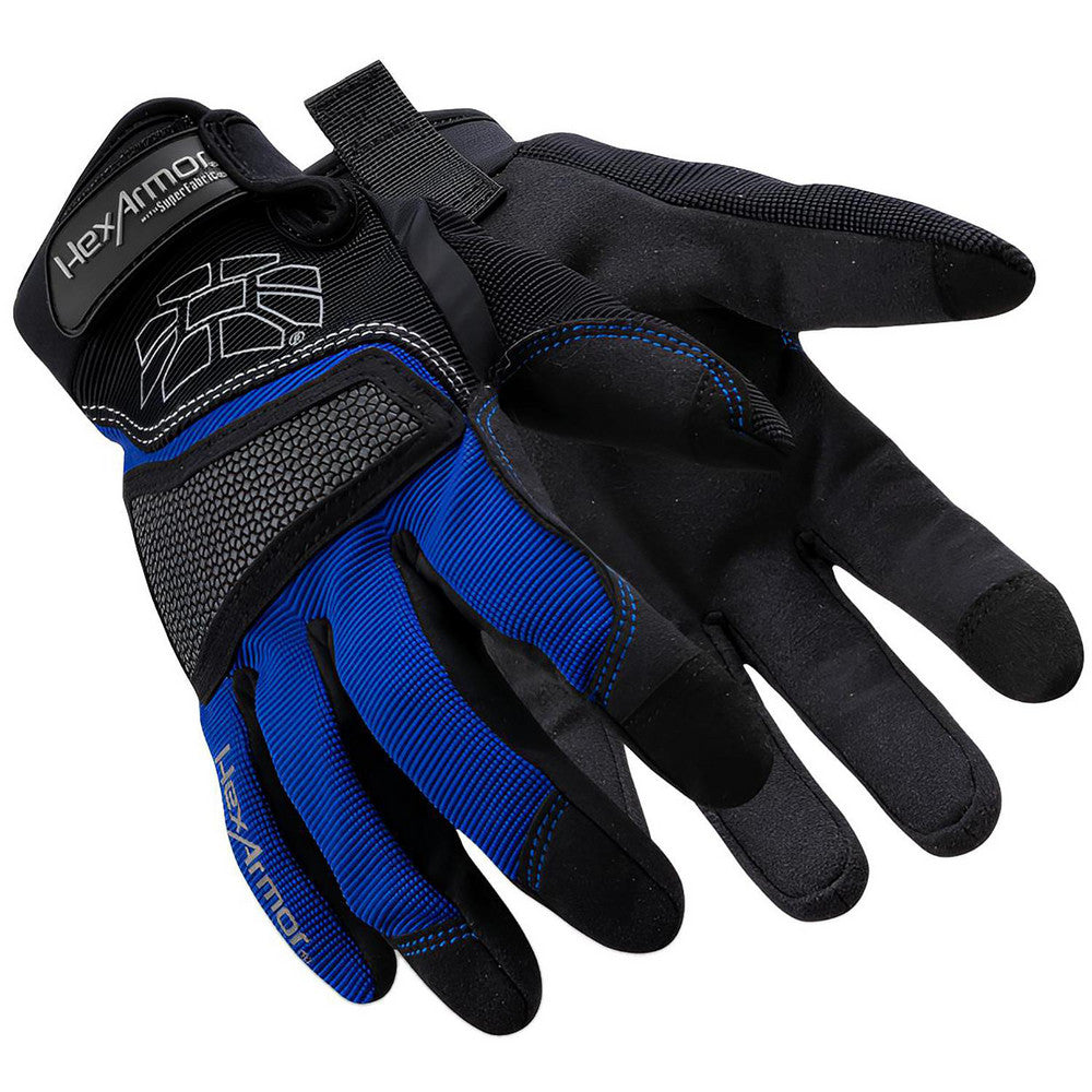 HexArmor 4018-S (7) Cut, Puncture & Abrasion-Resistant Gloves Chrome Series™ 4018, Size Small, ANSI Cut A6, ANSI Puncture 3, SuperFabric Lined, Synthetic Leather
