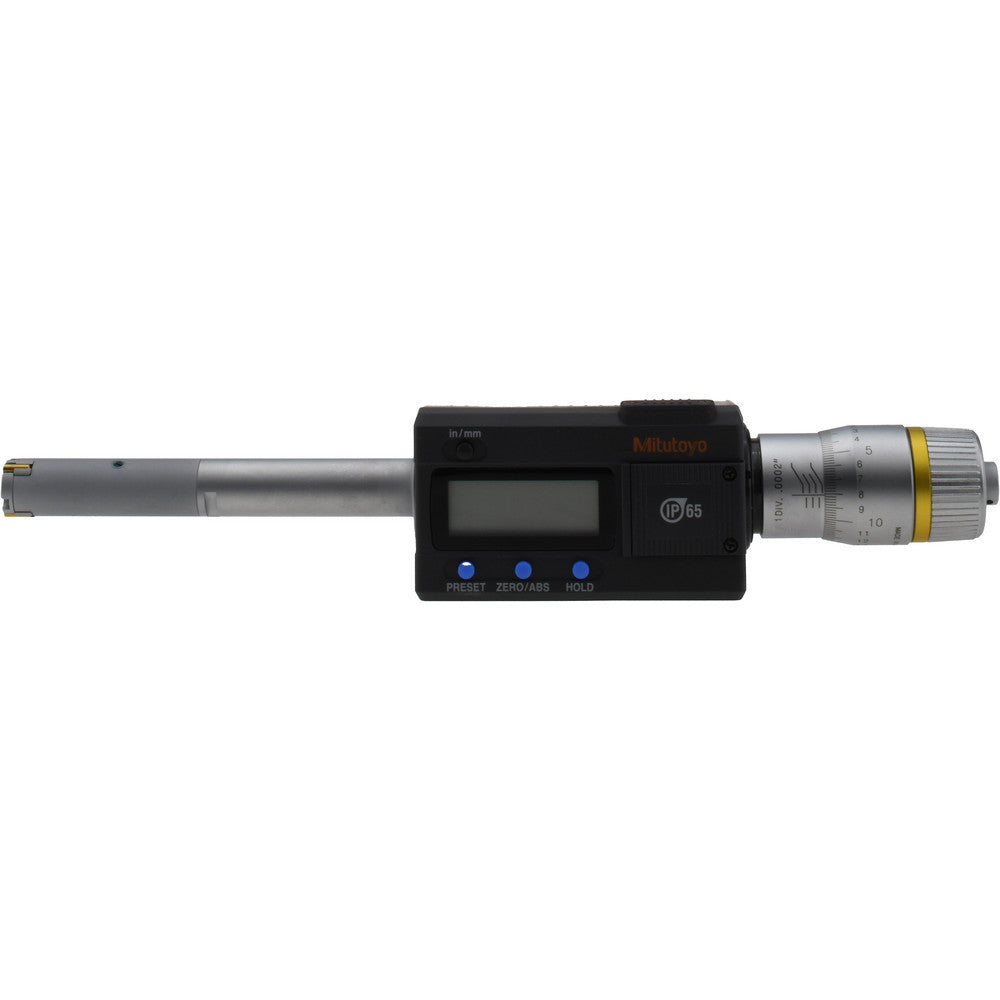 Mitutoyo 468-264 Electronic Inside Micrometer 0.5000 to 0.6500", IP65