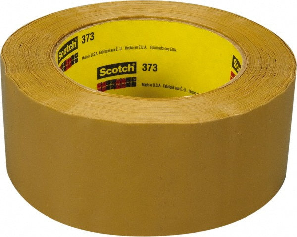 Scotch 7000001195 Packing Tape 2" Wide, Natural, Rubber Adhesive
