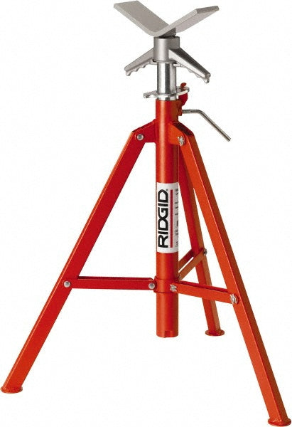 Ridgid 22168 1" to 12" Pipe Capacity, Portable Folding V-Head Stand
