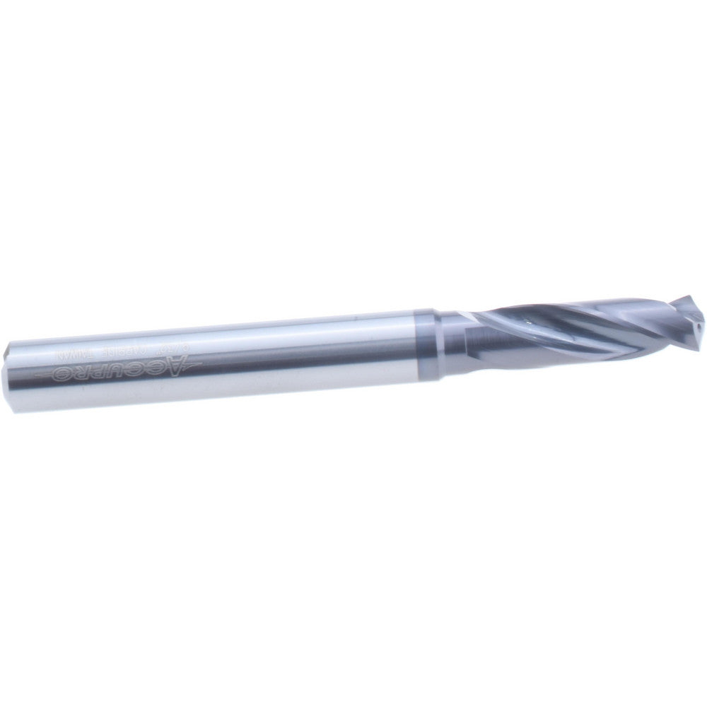 Accupro 77713105 Screw Machine Length Drill Bit 9/32" (0.2812) Dia, 140 deg, Solid Carbide