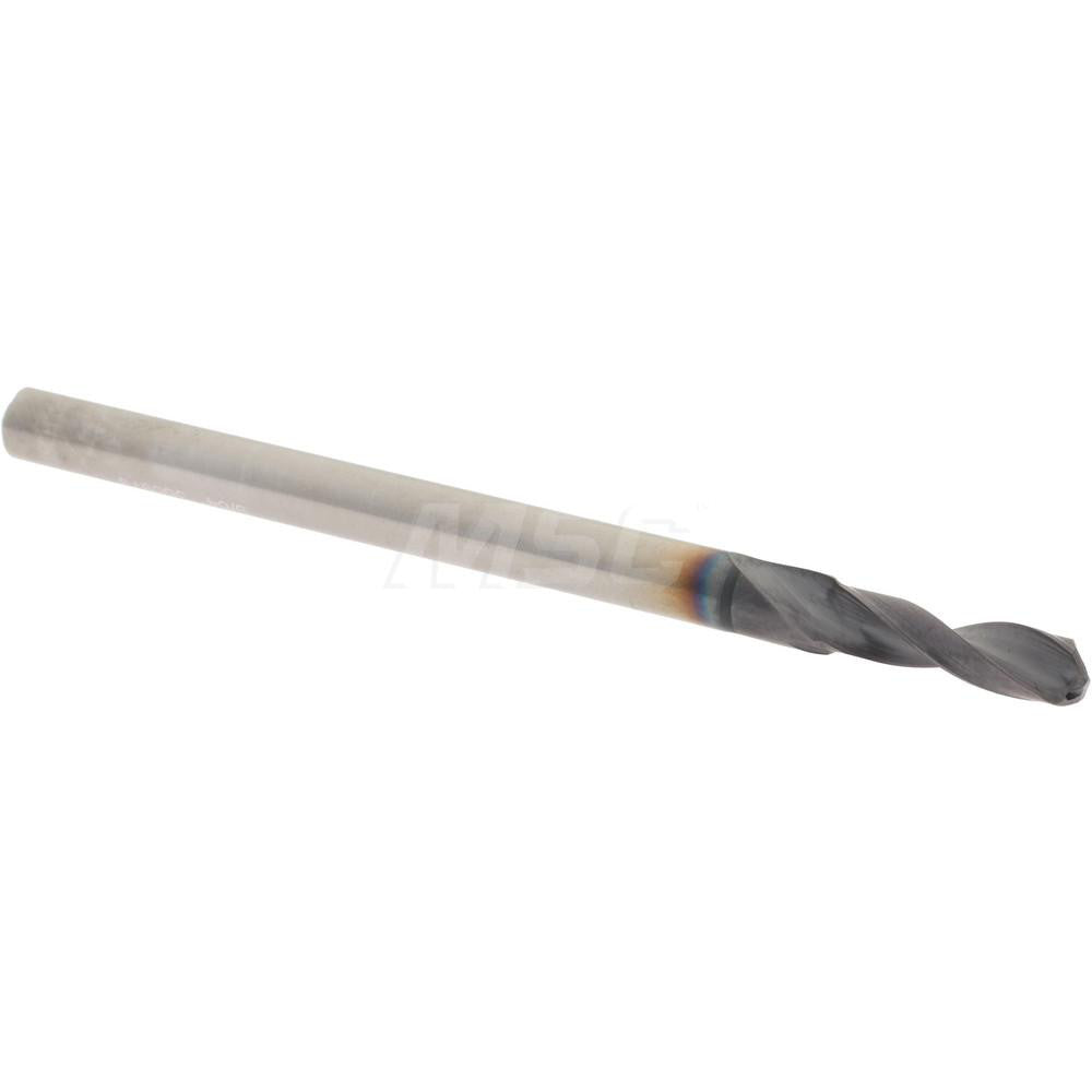 Accupro 77713113 Screw Machine Length Drill Bit 9/64" (0.1406) Dia, 140 deg, Solid Carbide