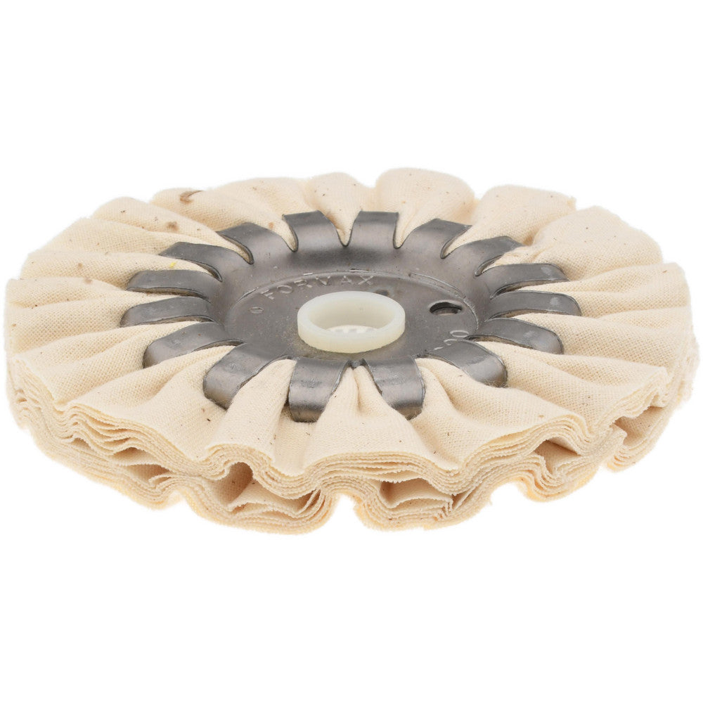 Formax Mfg 515-162 Unmounted Bias Buffing Wheel 4" Dia, 1/2" Thick, 1/2" Arbor Hole Dia