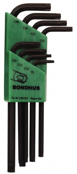 Bondhus 31834 Torx Key Set 8 Pc, L-Handle
