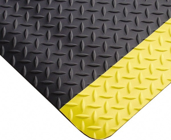 PRO-SAFE 3956709032X5 Anti-Fatigue Mat 5' Long, 2' Wide, 1 Thick, Vinyl, Beveled Edges, Heavy-Duty