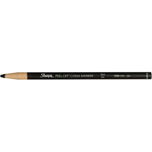 Sharpie 2089 Permanent Marker Black, Wax-Based, Standard Point