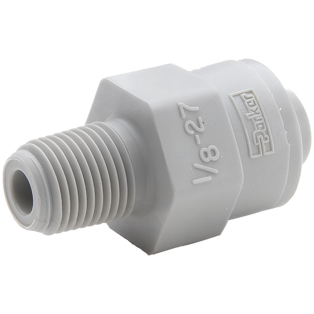 Parker A5MC4-MG Push-To-Connect Tube to Pipe Tube Fitting Connector, 1/4" Thread, 5/16" OD