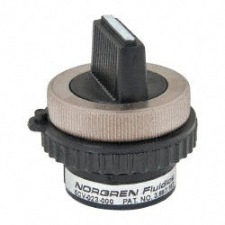 Norgren 5CV-023-000 Manually Operated Valve 0.06" NPT Inlet, 0.06" NPT Outlet, Rotary Switch Detented, Rotary Switch & Detent Actuated