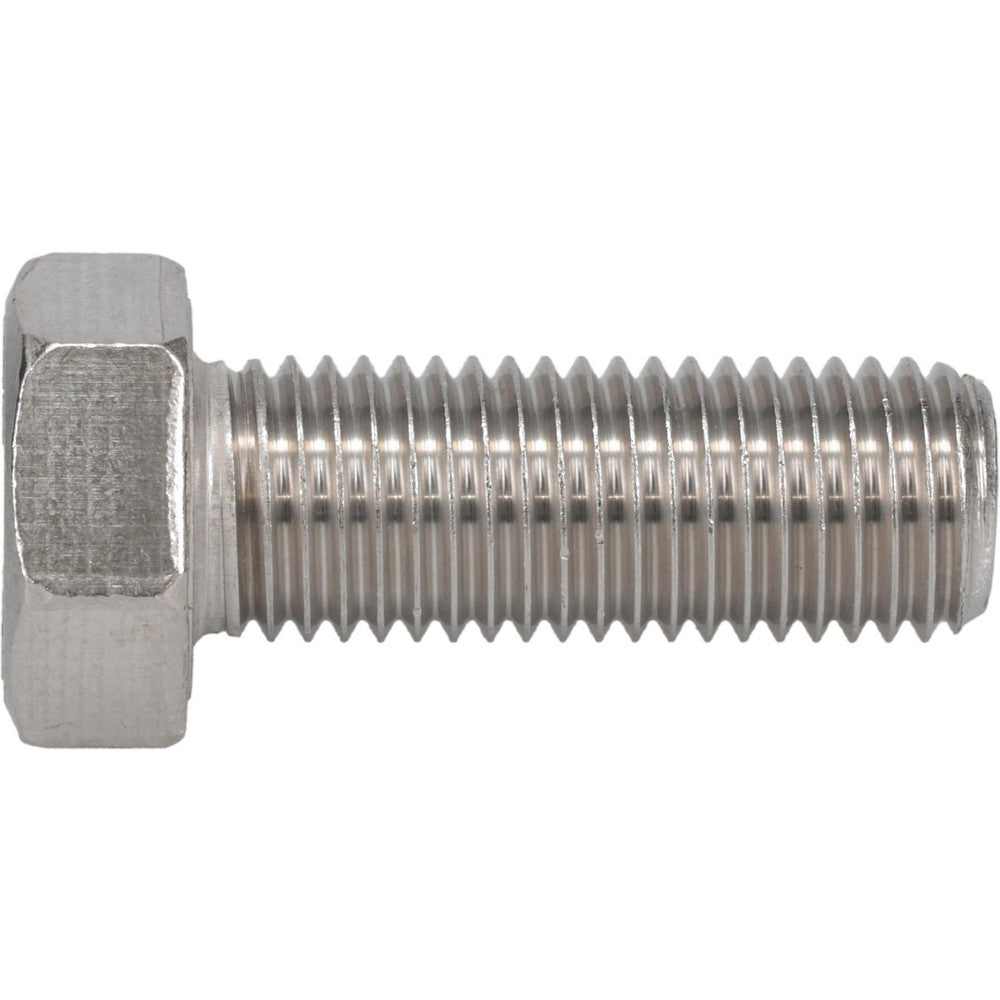 Value Collection HC3XX20055 Hex Head Cap Screw M20x2.5, 55.00 mm Length Under Head, Grade 316 & Austenitic Grade A4 Stainless Steel, Bright/Uncoated Finish