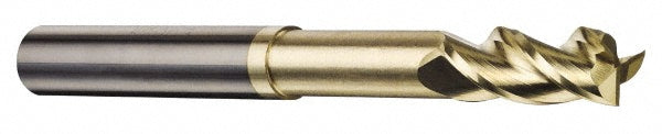 Accupro 315569 Corner Radius End Mill 1/2" Dia, 5/8" LOC, 37 deg Helix, Corner Radius End, Centercutting
