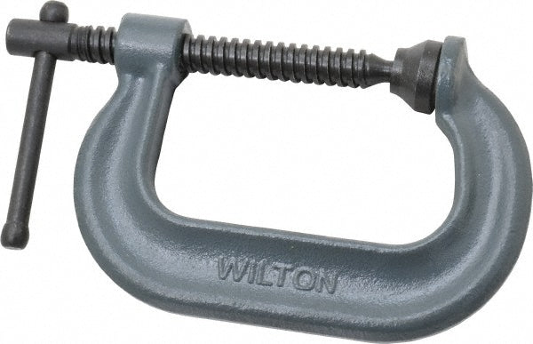 Wilton 14228 C-Clamp 3" Max Opening, 2-1/2" Throat Depth, Regular-Duty, Forged Steel Body