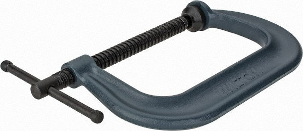 Wilton 14256 C-Clamp 6-1/16" Max Opening, 4-1/8" Throat Depth, Regular-Duty, Forged Steel Body