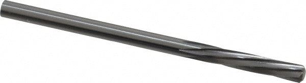 Magafor 88860003220 Chucking Reamer 3.22 mm Dia, 2-1/4" OAL, 19/32" Flute Length, Spiral Flute, Straight-Cylindrical Shank, Solid Carbide