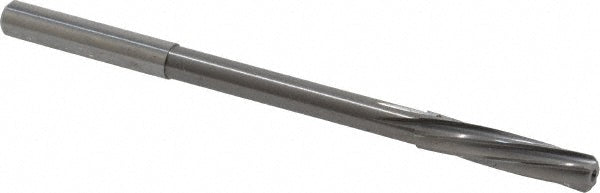 Magafor 88860006020 Chucking Reamer 6.02 mm Dia, 3-31/32" OAL, 1-7/64" Flute Length, Spiral Flute, Straight-Cylindrical Shank, Solid Carbide
