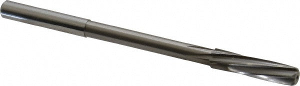Magafor 88860006440 Chucking Reamer 6.44 mm Dia, 3-31/32" OAL, 1-7/64" Flute Length, Spiral Flute, Straight-Cylindrical Shank, Solid Carbide