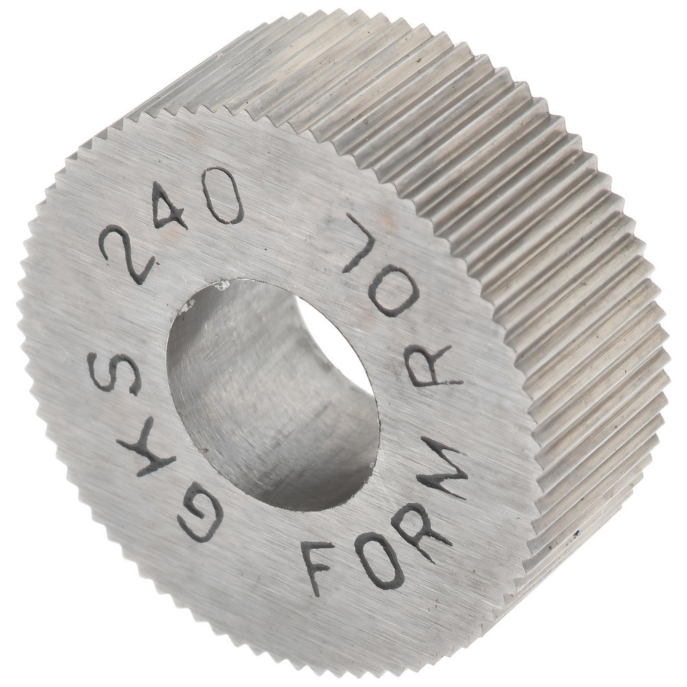 STAFFORD SPECIAL TOOLS GKS-240 Standard Knurl Wheel 5/8" Dia, 90 ° Tooth Angle, 40 TPI, Straight, High Speed Steel