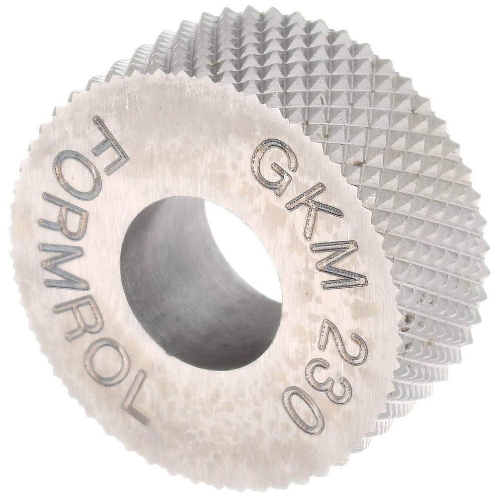 STAFFORD SPECIAL TOOLS GKM-230 Standard Knurl Wheel 5/8" Dia, 90 ° Tooth Angle, 30 TPI, Diamond, High Speed Steel