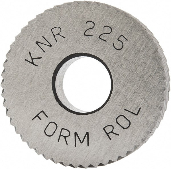 STAFFORD SPECIAL TOOLS KNR-225 Standard Knurl Wheel 3/4" Dia, 90 ° Tooth Angle, 25 TPI, Diagonal, High Speed Steel