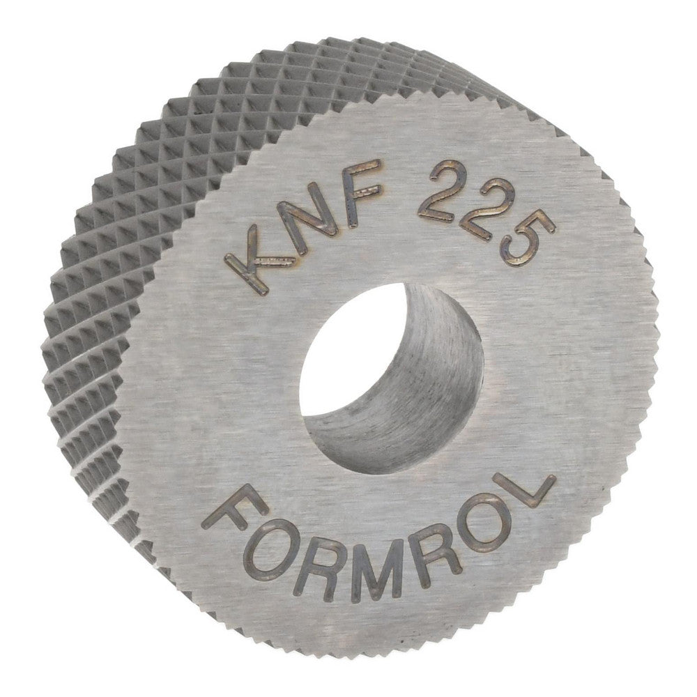 STAFFORD SPECIAL TOOLS KNF-225 Standard Knurl Wheel 3/4" Dia, 90 ° Tooth Angle, 25 TPI, Diamond, High Speed Steel