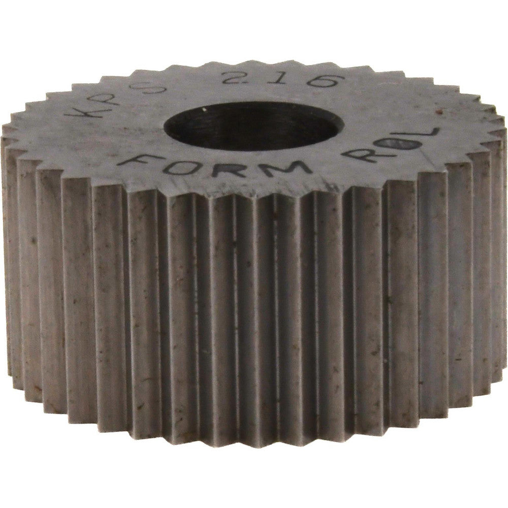 STAFFORD SPECIAL TOOLS KPS-216 Standard Knurl Wheel 3/4" Dia, 90 ° Tooth Angle, 16 TPI, Straight, High Speed Steel