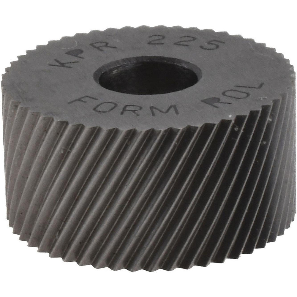 STAFFORD SPECIAL TOOLS KPR-225 Standard Knurl Wheel 3/4" Dia, 90 ° Tooth Angle, 25 TPI, Diagonal, High Speed Steel