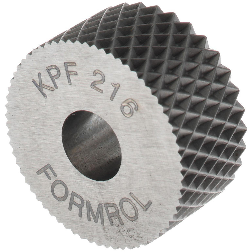 STAFFORD SPECIAL TOOLS KPF-216 Standard Knurl Wheel 3/4" Dia, 90 ° Tooth Angle, 16 TPI, Diamond, High Speed Steel