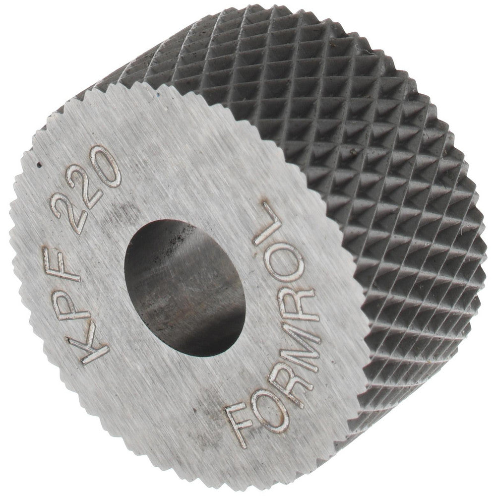 STAFFORD SPECIAL TOOLS KPF-220 Standard Knurl Wheel 3/4" Dia, 90 ° Tooth Angle, 20 TPI, Diamond, High Speed Steel