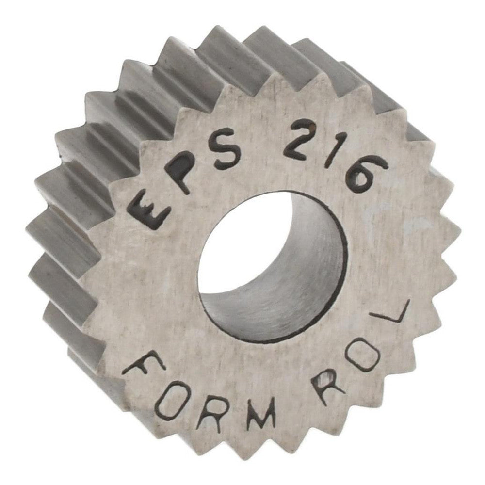 STAFFORD SPECIAL TOOLS EPS-216 Standard Knurl Wheel 1/2" Dia, 90 ° Tooth Angle, 16 TPI, Straight, High Speed Steel