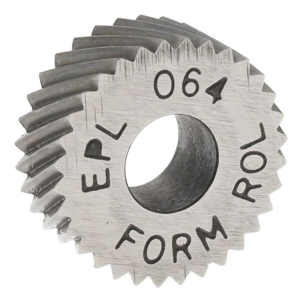 STAFFORD SPECIAL TOOLS EPL-064 Standard Knurl Wheel 1/2" Dia, 80 ° Tooth Angle, Diagonal, High Speed Steel