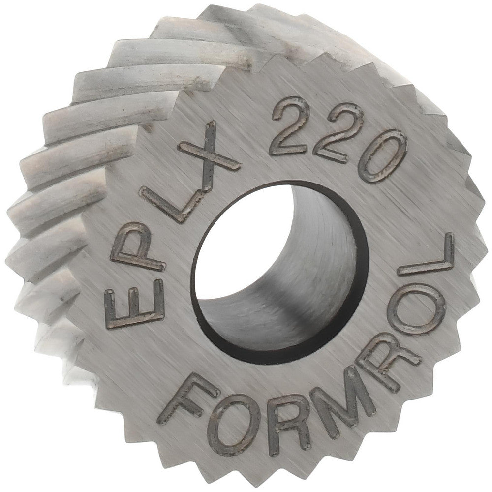 STAFFORD SPECIAL TOOLS EPLX220 Standard Knurl Wheel 1/2" Dia, 90 ° Tooth Angle, 20 TPI, Diagonal, Cobalt