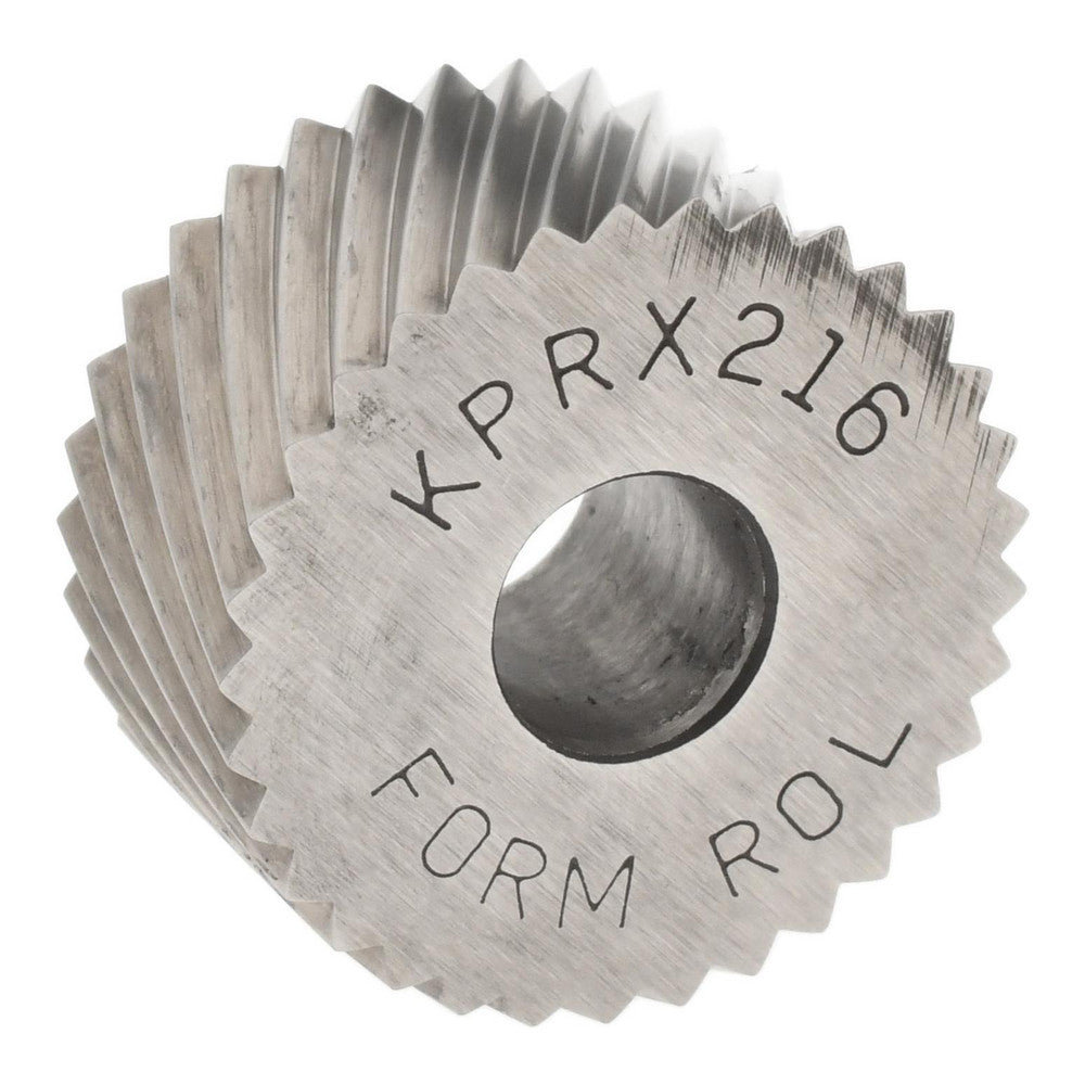STAFFORD SPECIAL TOOLS KPRX216 Standard Knurl Wheel 3/4" Dia, 90 ° Tooth Angle, 16 TPI, Diagonal, Cobalt