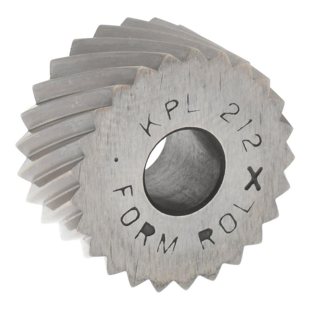 STAFFORD SPECIAL TOOLS KPLX212 Standard Knurl Wheel 3/4" Dia, 90 ° Tooth Angle, 12 TPI, Diagonal, Cobalt