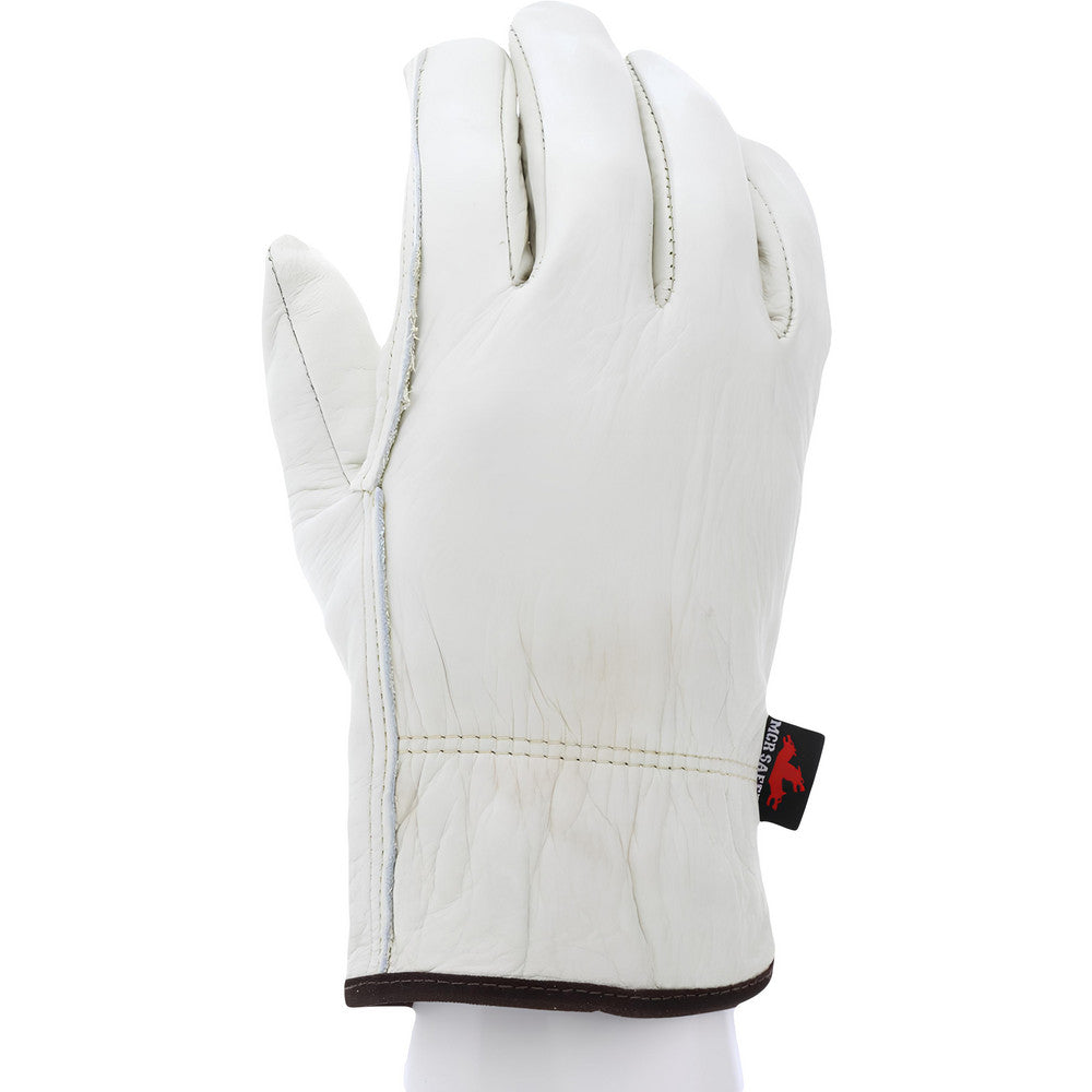 MCR Safety 3201M Work Gloves Memphis® 3201, Size Medium, Not Lined, Cowhide Leather, General Purpose