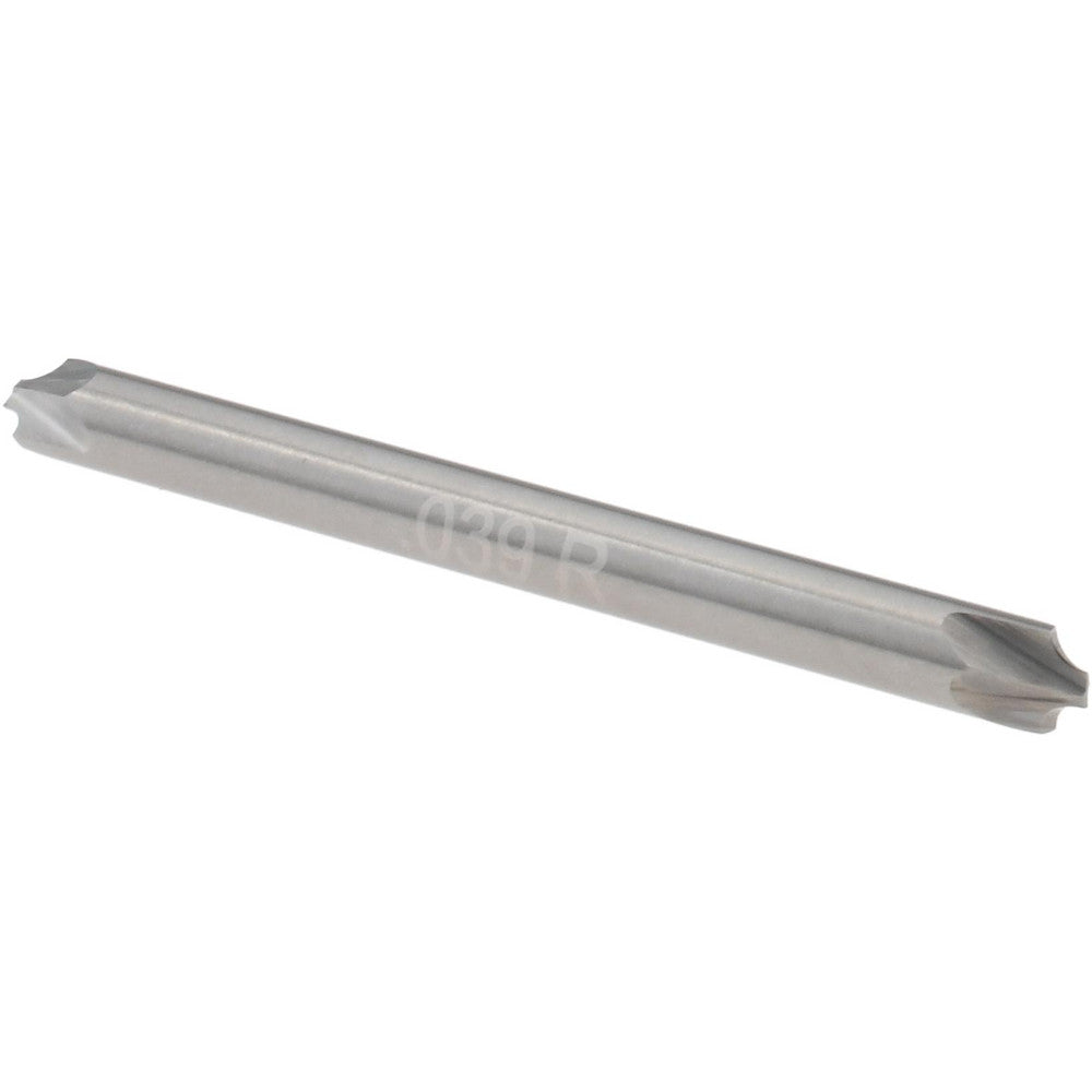 Harvey Tool 46039 Corner Rounding End Mill 1.00 mm Radius, 1/8" Dia, 2 Flutes, Solid Carbide