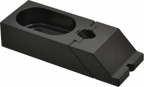 Te-Co Inc 33714 3-7/8" OAL x 1-1/2" Overall Width, Low Grip Nose, Steel Manual Edge Clamp