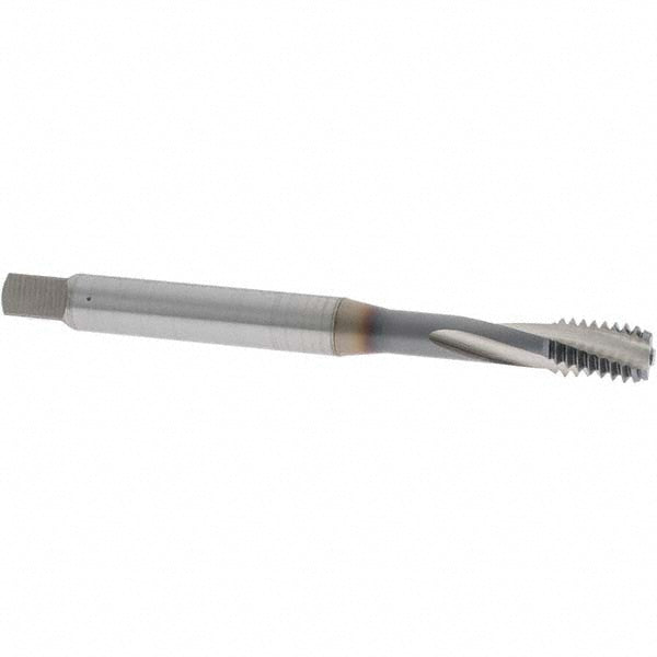 OSG 1301300708 Spiral Flute Tap 5/16-18, UNC, 3 Flute, Bottoming Chamfer, 2B Class of Fit, Vanadium High-Speed Steel, TiCN Finish