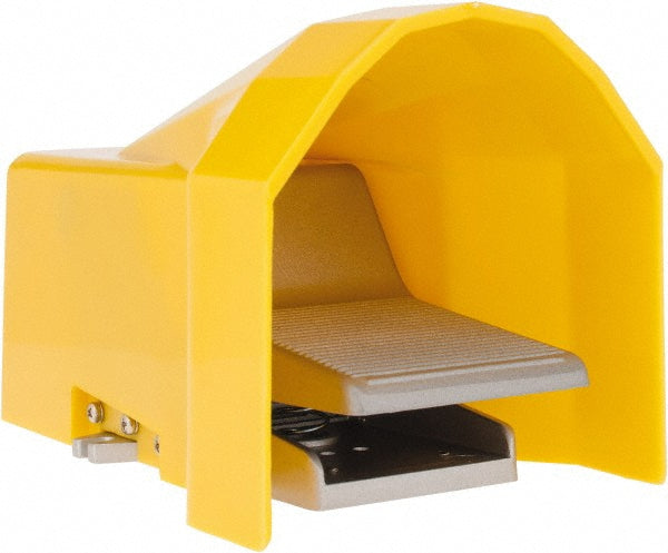Pro-Source 4730250511PRO Manually Operated Valve Foot Pedal with Guard, Foot Pedal & Spring Actuated