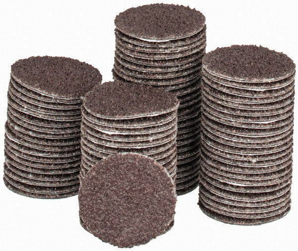 Tru-Maxx 7000075-80 PSA Disc 3/4" Disc Dia, 80 Grit, Aluminum Oxide