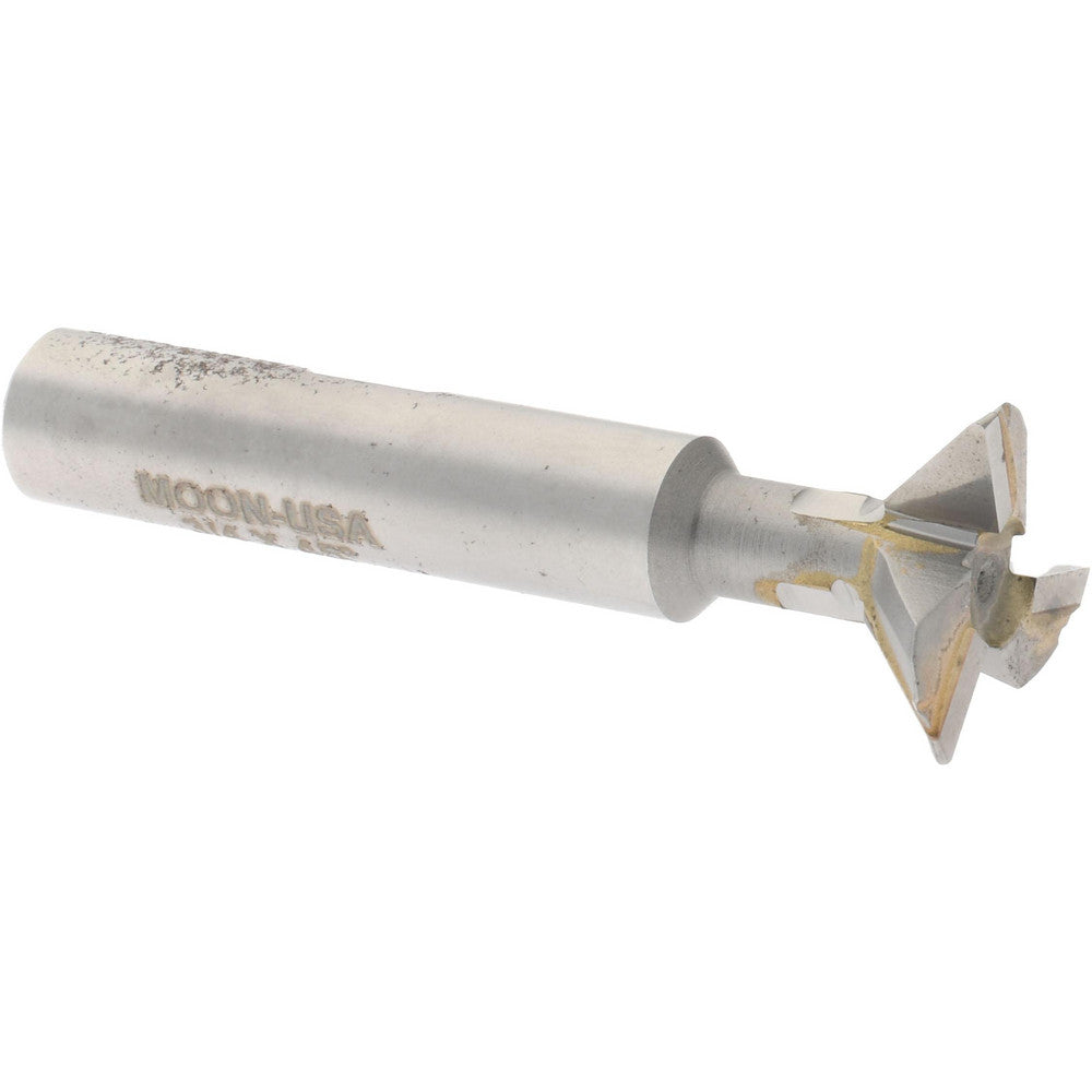 Made in USA Milling Cutters CTDT750-45 Dovetail Cutter 45 °, 3/4" Cut Dia, 1/4" Cut Width, Carbide Tipped