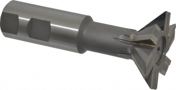 Made in USA Milling Cutters CTDT2000-45 Dovetail Cutter 45 °, 2" Cut Dia, 5/8" Cut Width, Carbide Tipped
