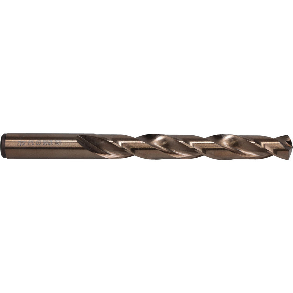 Precision Twist Drill 5998152 Jobber Length Drill Bit 21/32" (0.6563) Dia, 135 deg, Cobalt