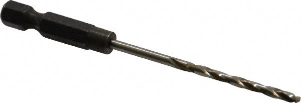 Precision Twist Drill 5999326 Screw Machine Length Drill Bit 0.234" Dia, 118 °, High Speed Steel