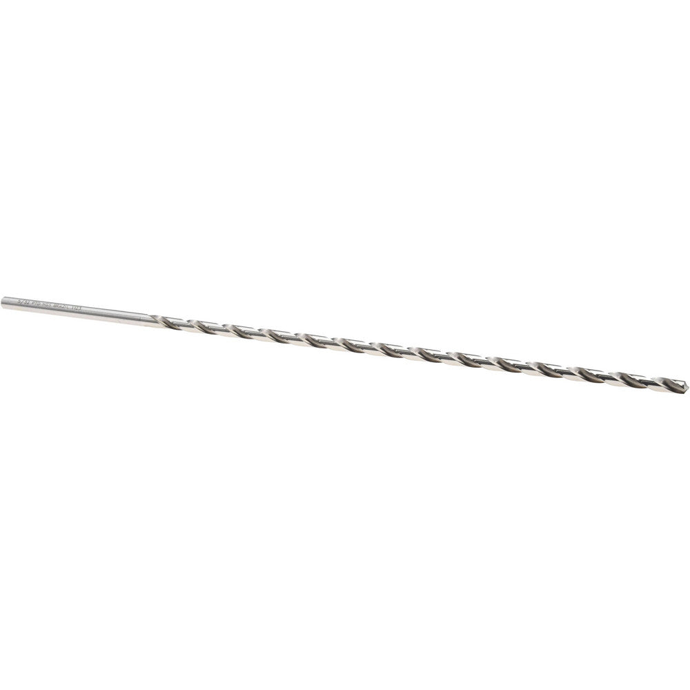 Precision Twist Drill 6000129 Extra Length Drill Bit 0.1562" Dia, 118 ° Point, High Speed Steel