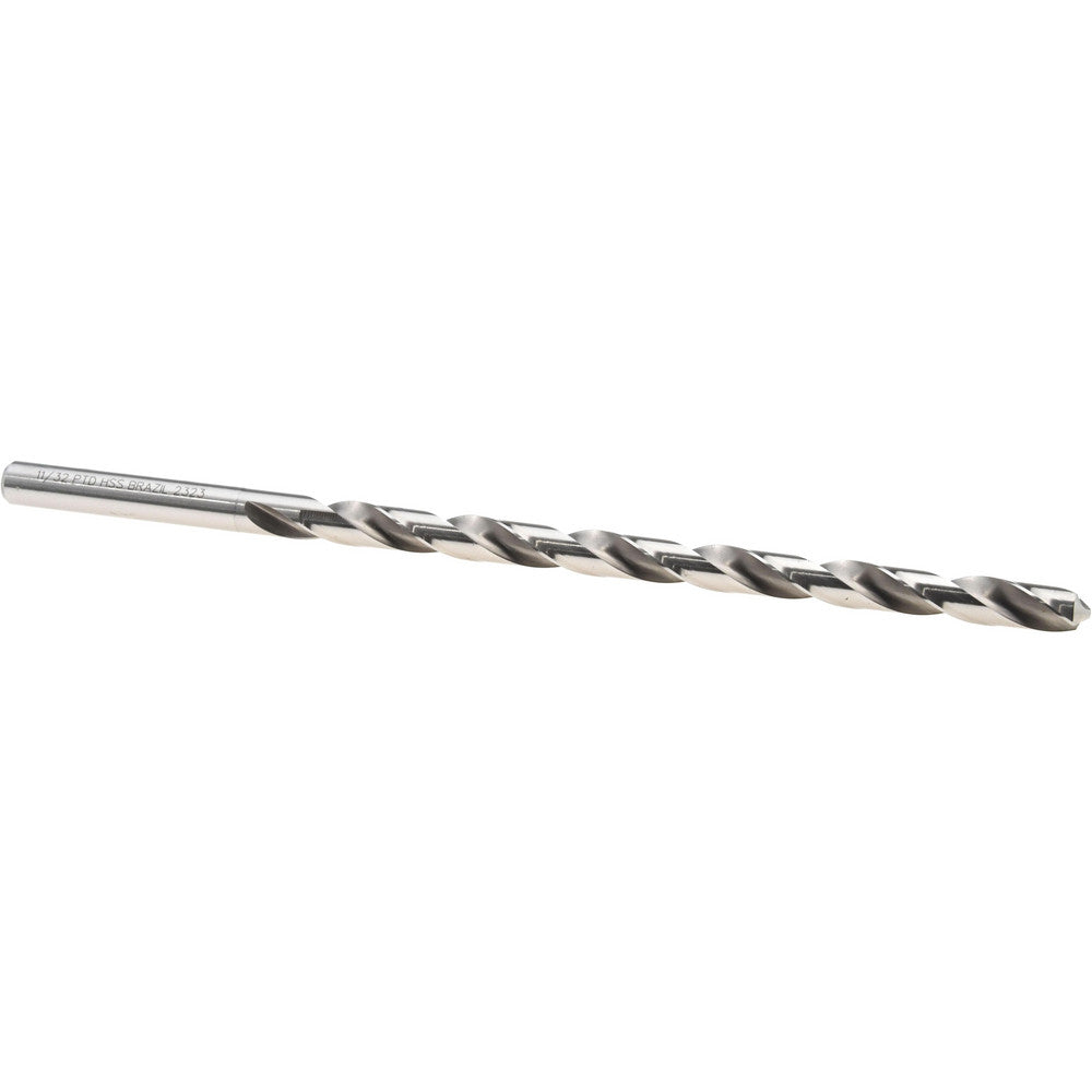 Precision Twist Drill 6000099 Extra Length Drill Bit 0.3438" Dia, 118 ° Point, High Speed Steel