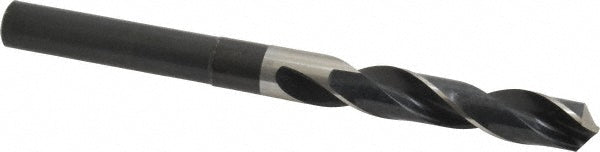 Precision Twist Drill 5999953 Reduced Shank Drill Bit 17/32'' Dia, 1/2'' Shank Dia, 118 °, High Speed Steel